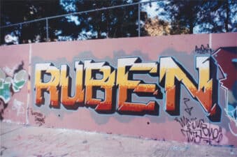 RUBEN ‘Shattered Dreams’, Woden Drains @2003. Photo: KIOSK